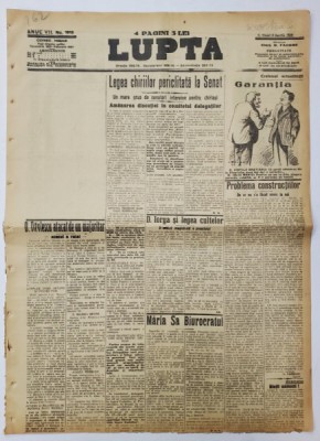 LUPTA , ZIAR , NR. 1913 , 1928 foto