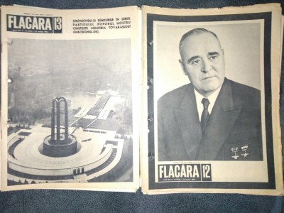 49 REVISTE FLACARA 1965 foto