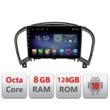 Navigatie Nissan Juke 2010-2015 F-juke Octa Core cu Android Radio Bluetooth Internet GPS WIFI DSP 8+128GB 4G CarStore Technology