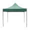 Cort pavilion, cu cadru metalic, pliabil, dimensiuni 3x3 m, acoperis din panza impermeabila, pentru curte, gradina, evenimente, verde/negru