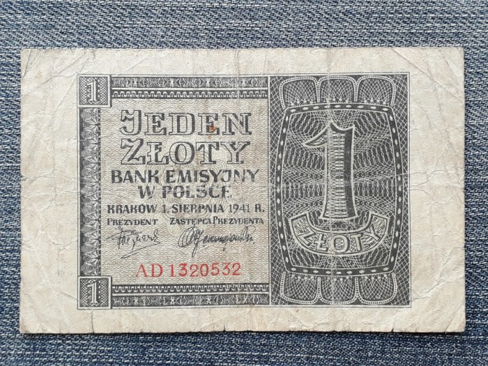 1 Zloty 1941 Polonia / Zlot / seria 1320532