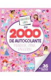 Cumpara ieftin Uimitoarea carte cu 2000 de autocolante. Printese, zane, unicorni