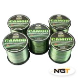 Fir Monofilament NGT Camo Line, 0.25mm 10lbs 1870m
