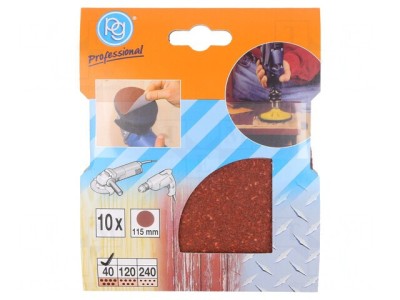 Disc de șlefuire 40 Grit &amp;Oslash;115mm 10buc foto