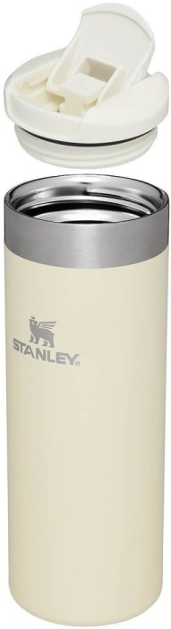 Cana Termoizolanta STANLEY The Aero Light Metallic, 470 ml, Crem, 31x6.9cm