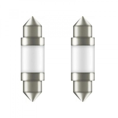 Pachet 2 blister becuri LED C5W 41MM 12V, White, 6000K foto