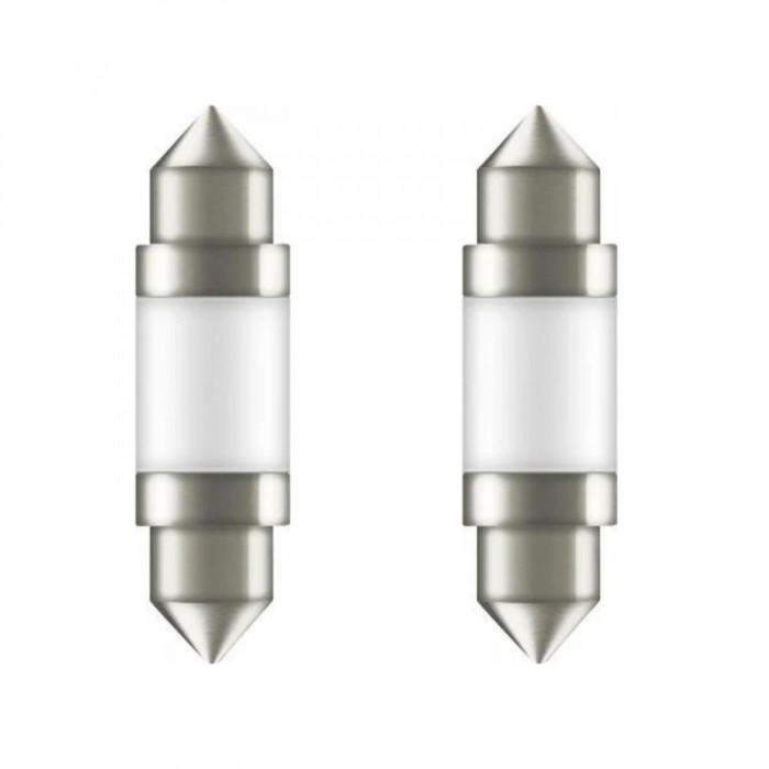 Pachet 2 blister becuri LED C5W 41MM 12V, White, 6000K