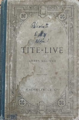 TITE LIVE, LIVRES XXI, XXII-O. RIEMANN, E. BENOIST-243015 foto