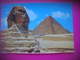 HOPCT 6859 MARELE SFINX SI PIRAMIDA LUI KHEOPS -GIZA -EGIPT -AFRICA-NECIRCULATA