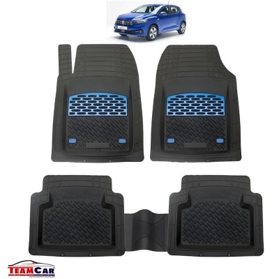 Covorașe Auto TeamCar&amp;reg; Tăviță Compatibile Dacia Sandero III (2020&amp;ndash;prezent) - Blue foto