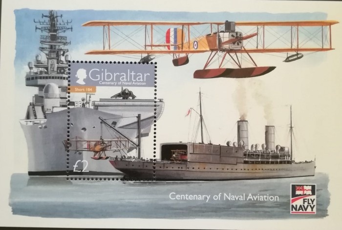 BC311, Gibraltar 2009, colita centenarul aviatiei navale