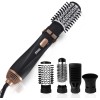 Perie Electrica Par DSP 4 in 1, 1200W, 4 Capete: Ondulat, Intins, Uscat. Perie Rotativa Ceramica, 3 Trepte, Volum si Coafat Perfect!