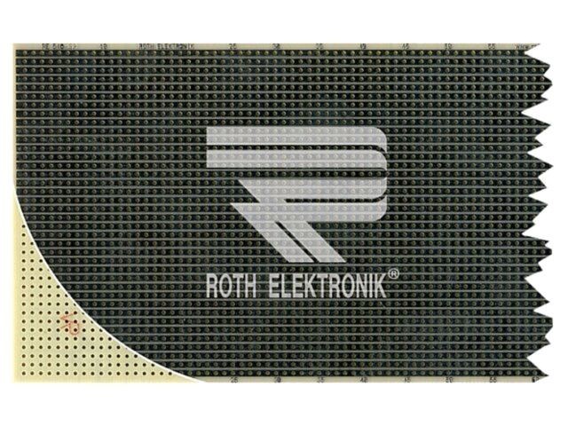 Placă Prototic Universală 100x580mm Față Simplă