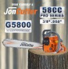 Drujba Termica 58cc JonCutter G5800 Holzfforma - Fara Lama si Lant - Accesorii Incluse: Surubelnita, Imbusuri, Cheie, Bidon Amestec