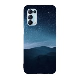 Husa compatibila cu Oppo Find X5 Lite model Starry night, Silicon, TPU, Viceversa, Transparent, Carcasa