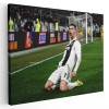 Tablou Cristiano Ronaldo poster afis 1563 Tablou canvas pe panza CU RAMA 80x120 cm