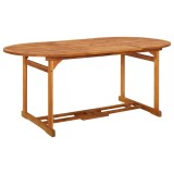 Cumpara ieftin Masa de gradina, 180x90x75 cm, lemn masiv de acacia