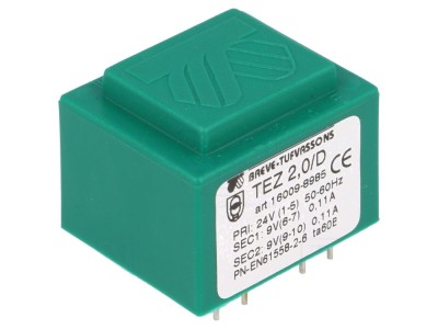 Transformator &amp;Icirc;ncapsulat 2VA 24VAC 9V 9V PCB foto