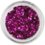 Ştrasuri 3D fucsia, hologramă, INGINAILS