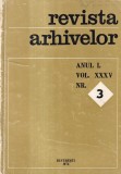 Revista Arhivelor, vol. 35, nr. 3, 1973