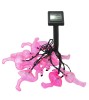 Ghirlanda luminoasa solara cu LED, model Flamingo, Polux