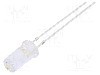 Dioda LED, 5mm, alb rece, 1120...1560mcd, 20mA, 2,7...3,4V, OPTOSUPPLY - OSW5DK5TA1A