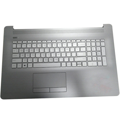 Carcasa superioara cu tastatura palmrest Laptop, HP, 17-BY, 17T-BY, 17-CA, 17Z-CA, L22751-001, L22750-001 foto