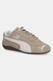 Puma sneakers din piele &icirc;ntoarsă Speedcat Elevated Wns culoarea maro, 403619