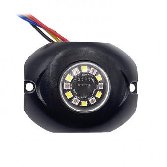 Stroboscop Dual Color -Rosu/Albastru Hideaway U1200 foto