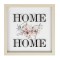 Tablou Decorativ pentru perete Primavara acasa, model 3D cu flori, Bej, 30.5x30.5 cm