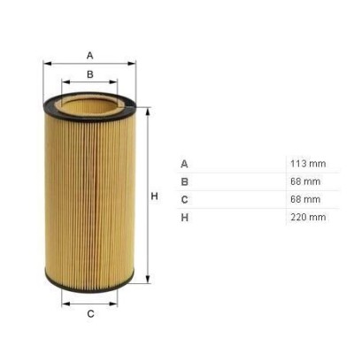 Filtru ulei Breckner DAF 75 cf, cf 75, cf 85, xf 95 foto