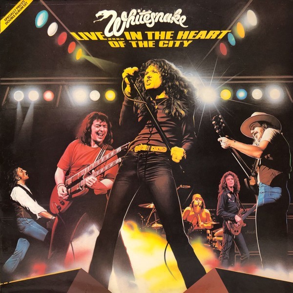 Whitesnake - Live In The Heart Of The City (1980 - Germania - 2 LP / VG)