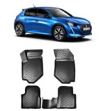 Cumpara ieftin Set Covorase Auto Cauciuc dedicate Peugeot 208 II (2019-2023)