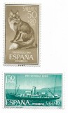 Sahara spaniola - Marci diverse (2 buc.), 1960-1966 - neobliterate