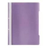Cumpara ieftin Dosar cu sina si 2 perforatii, A4, lila, 50 bucati/set