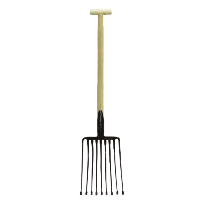 FURCA PENTRU CARTOFI CU MANER LEMN TIP-T 275X370/1370MM