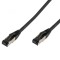 Cablu STP CAT8 Patchcord 2.5m RJ45-RJ45 negru max 40GB