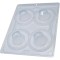 Forma pentru ciocolata BWB54, 18.5 X 24 cm, plastic, silicon, transparent