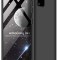 Husa Full Cover 360&deg;compatibil Samsung Galaxy S20 Plus (fata + spate +folie de protectie din silicon) din plastic ,Black Matte