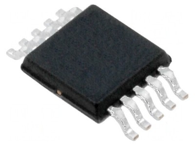 Potențiometru digital 10k&amp;Omega; 3-wire SPI 8bit MSOP10 SMD foto
