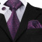 Set cravata + batista + butoni - matase - model 13