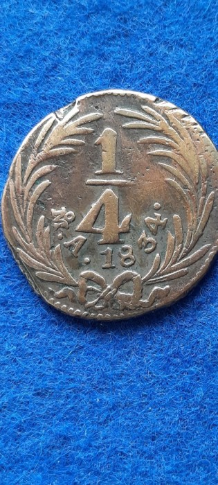 MEXIC 1/4 REAL 1834