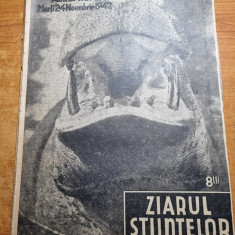 ziarul stiintelor si al calatoriilor 24 noiembrie 1942-robotul submarin