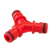 Racord Y cu 3 iesiri pentru furtun de gradina, Verto, display 30 buc