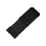 Extensie elastica pentru sutien, latime 3 cm, Negru, metal, one size, Crisalida