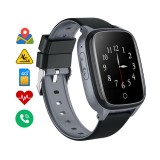 Cumpara ieftin Smartwatch pentru Seniori/Adulți cu Cartelă SIM, Apeluri Video, GPS, Wi-Fi, Buton SOS, Cameră, Monitorizare Discretă, GITECH&reg; D32e, Negru