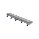 RIGOLA DUS LIV 650MM GRILA INOX GALAXY RAMA PLASTIC 674724