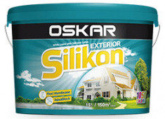 Vopsea lavabila pentru exterior Oskar Silicon 5 L foto