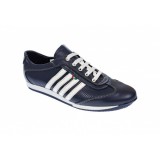 Adidasi Barbati Piele Naturala Bleumarin GKR Ciucaleti - Incaltaminte Sport Fabricata in Romania 39-44
