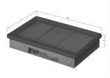 Filtru aer MAHLE LX1053